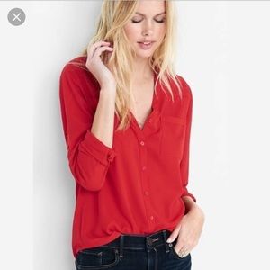 LIKE NEW Express Portofino Red size small